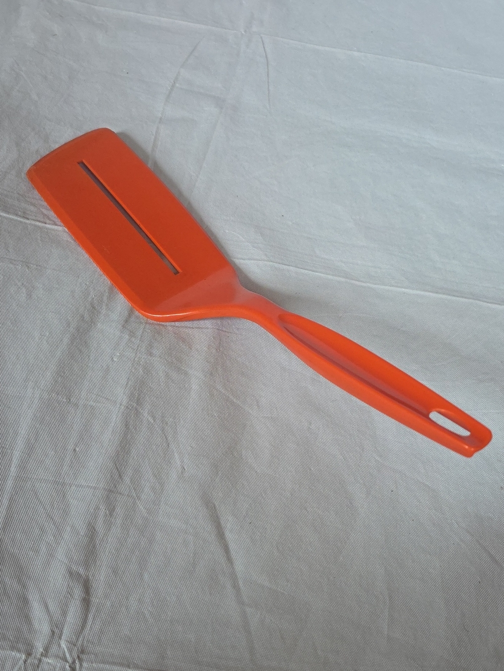 Foley VTG Slotted Angled Spatula Orange 12.25"